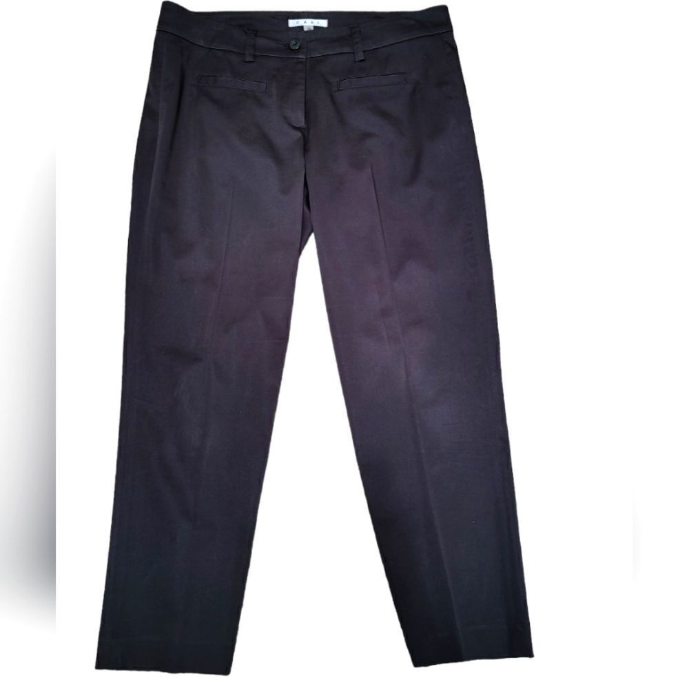 CAbi Dark Gray Ankle Pants 10